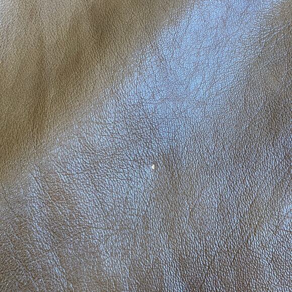 Vintage Dan Di Modes 24K Glove Leather Trench Coat Tan Brown Fitted Sz 8 - Picture 16 of 16